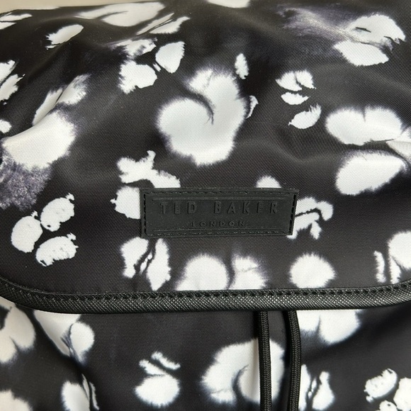 Ted Baker SHEFA Backpack Nocturnal Animal Rucksack Black Travel Work Gym Bag main image 13